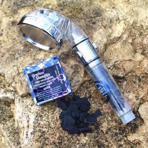 Shungite showerhead