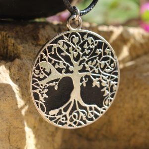 SHUNGITE PENDANTS EMF Powerful Emf Protection- Yggdrasil