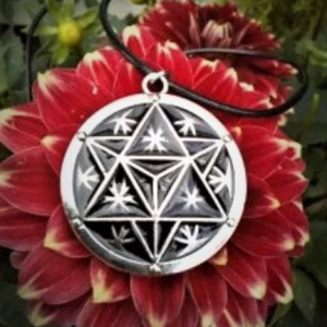 Emf Protection Merkaba Necklace