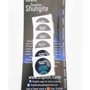 'Easy Earthers' Shungite Stickers for Grounding