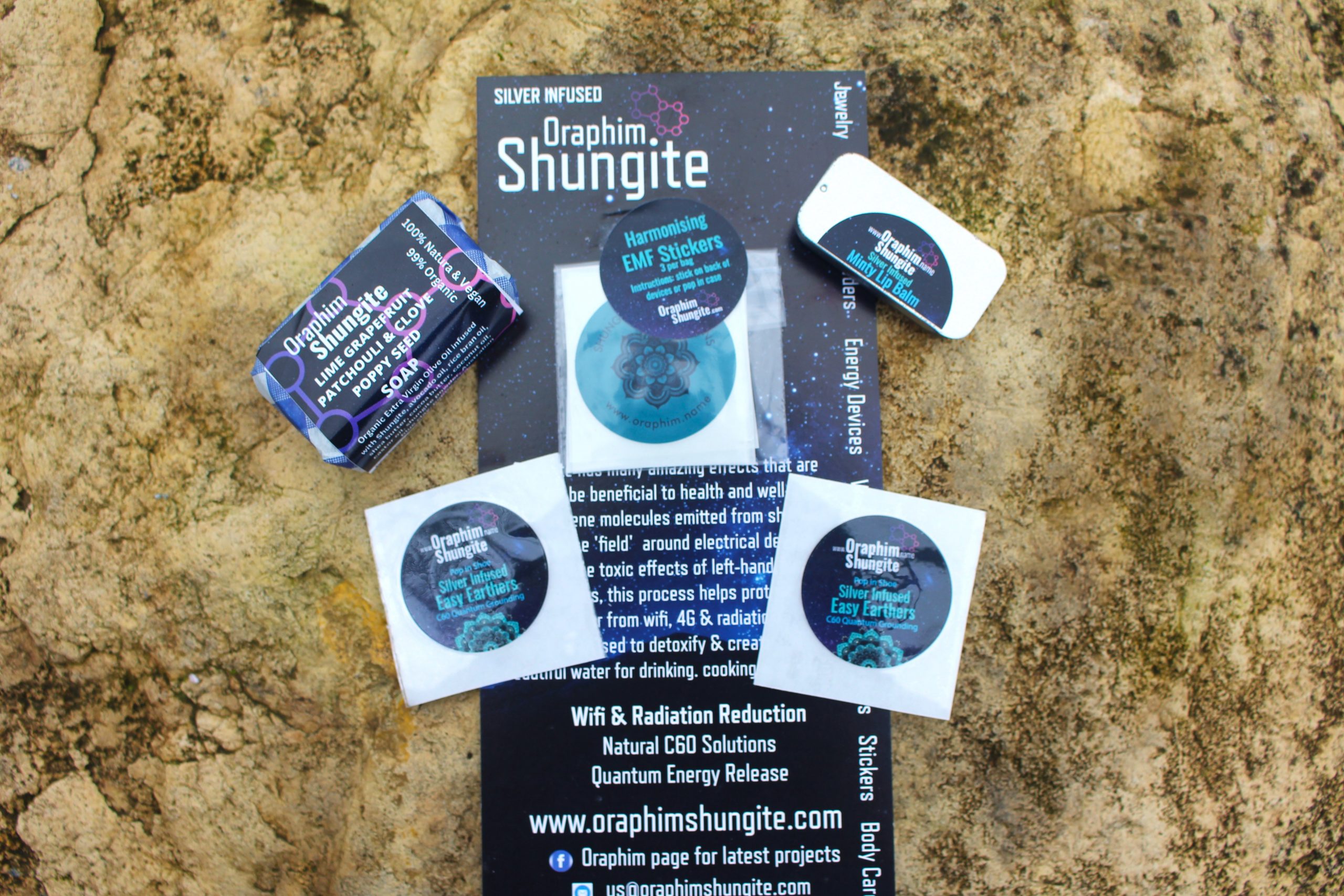 B15 Lip balm Gift kit shungite