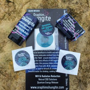 Shungite Deodorant gift set
