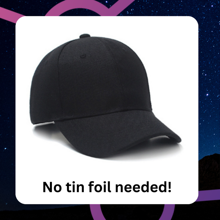 hats sign shungite hat- Emf Protection