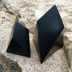 Heptahedron-7th Platonic Solid (Silver Activated Orgone Quantum Time Crystal)