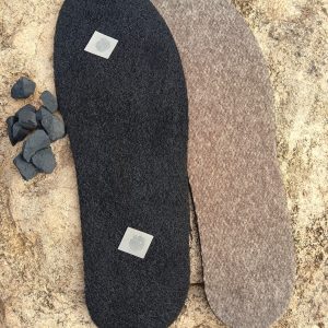Shungite In-Soles (Silver activated) Grounding Far-infrared Meridian System Solution with C60 Fullerene Quantum Connection Plantar Fasciitis Pain Removal
