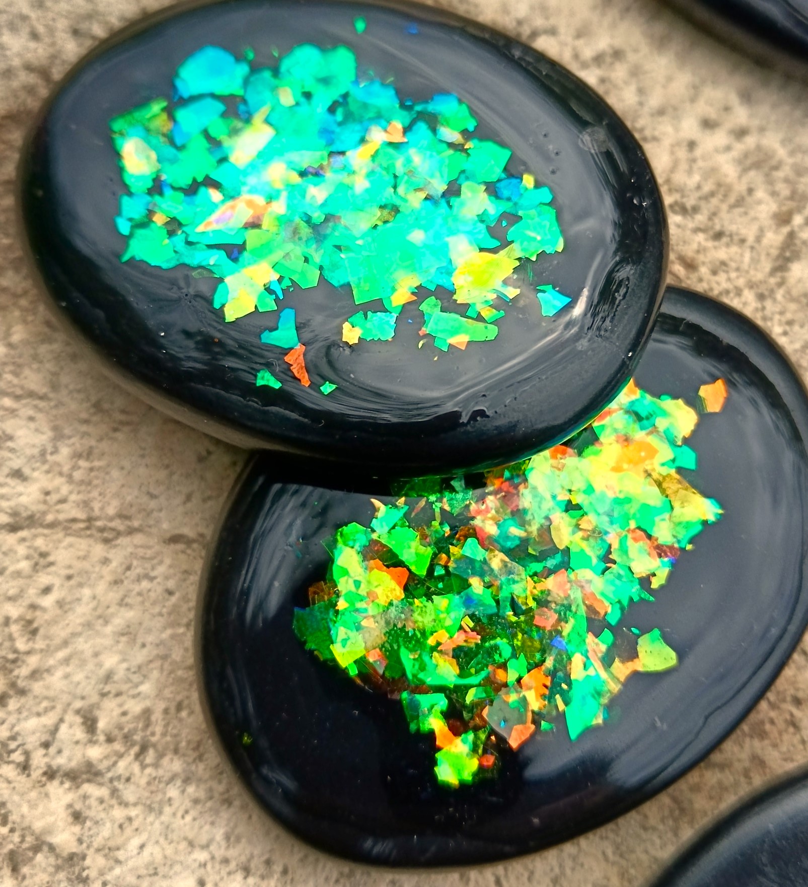 green activation stones