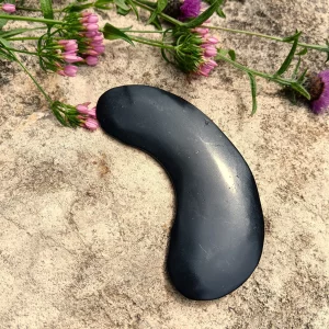SHUNGITE GUA SHA Facial Magical Massage stone, Toning, Rejuvenating, Detoxing, Healthy Glow, Reducing Puffiness & Dark Circles